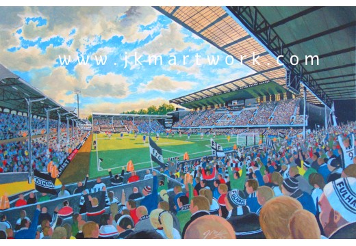 Craven Cottage Stadium Fine Art Print - Fulham FC Craven Cottage Stadium Fine Art Print - Fulham FC